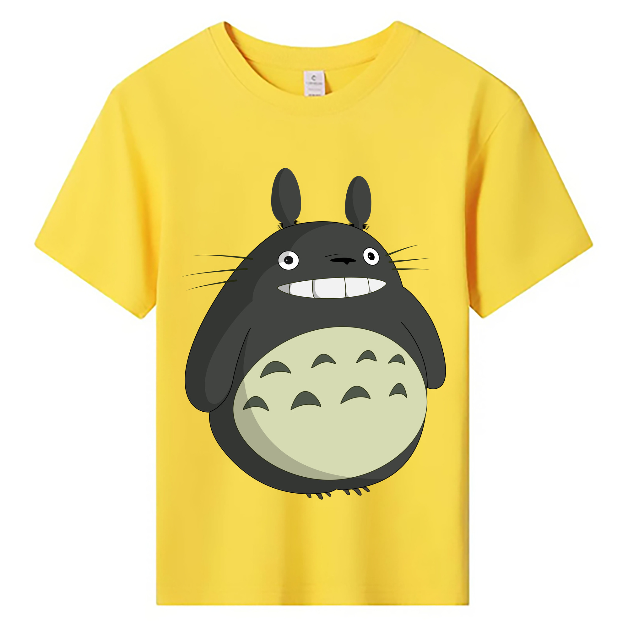 （画像用） となりのトトロ 草壁メイ 草壁サツキ My Neighbor Totoro Satsuki Kusakabe Mei Kusakabe 綿100％キッズTシャツ（フロントプリント）