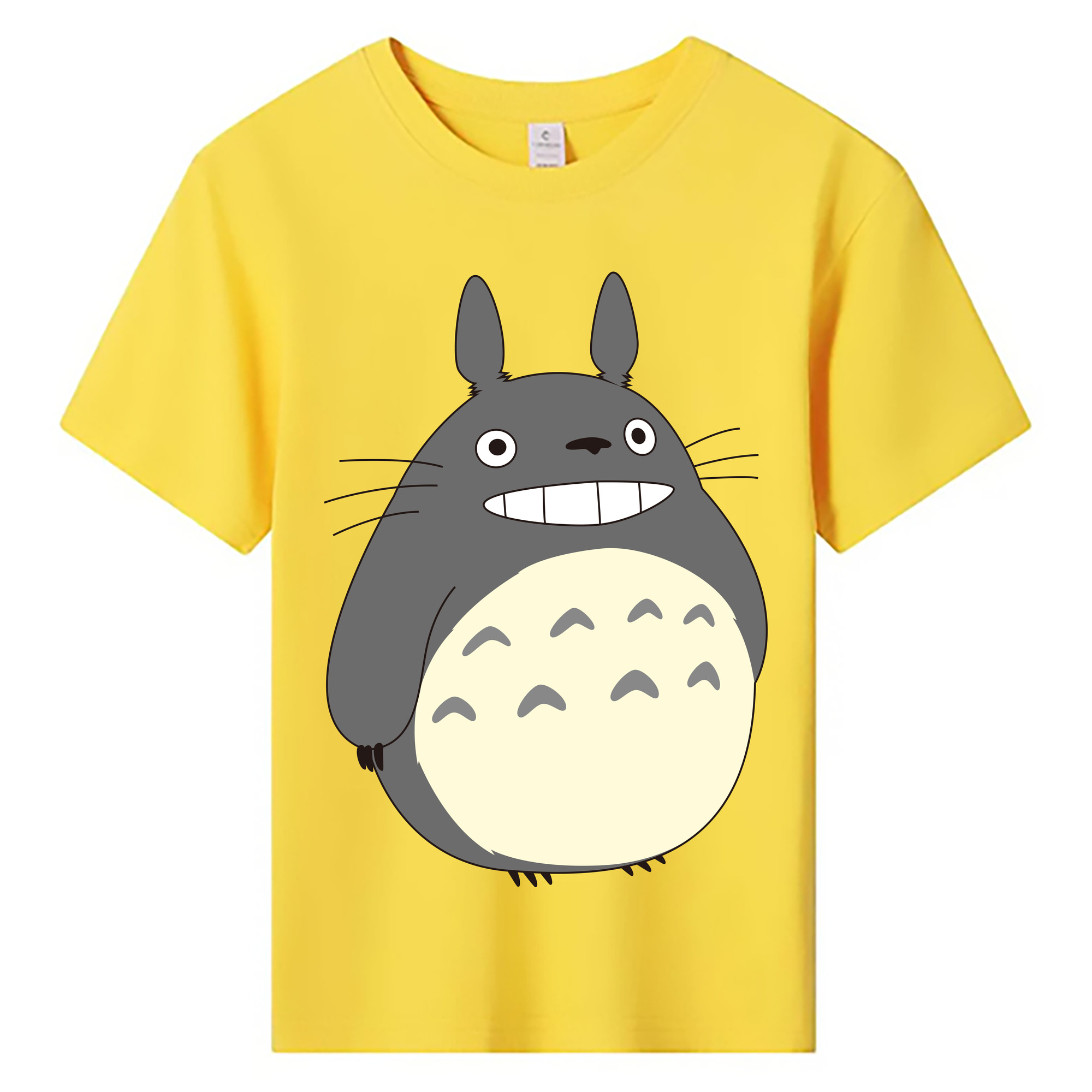 （画像用） となりのトトロ 草壁メイ 草壁サツキ My Neighbor Totoro Satsuki Kusakabe Mei Kusakabe 綿100％キッズTシャツ（フロントプリント）