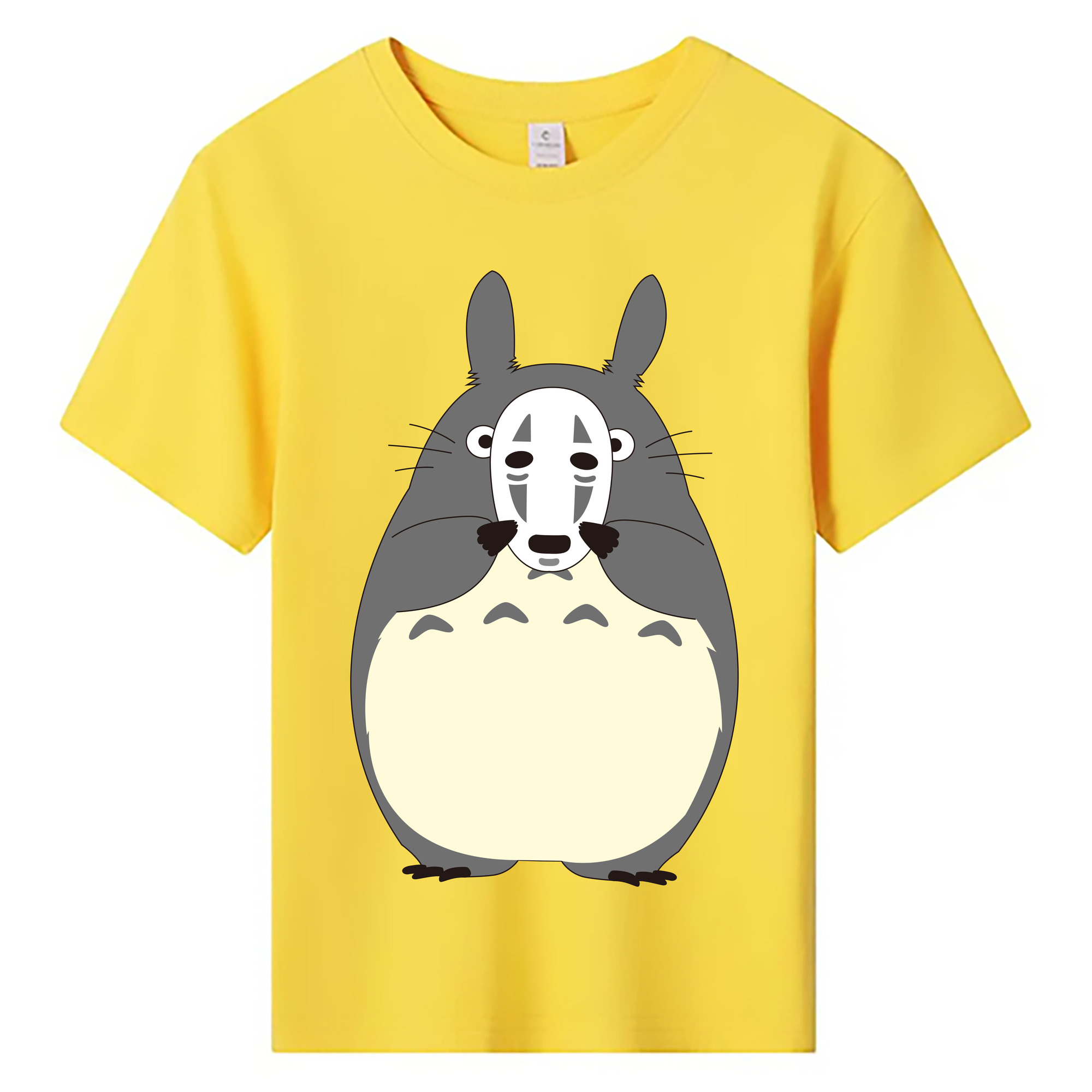 （画像用） となりのトトロ 草壁メイ 草壁サツキ My Neighbor Totoro Satsuki Kusakabe Mei Kusakabe 綿100％キッズTシャツ（フロントプリント）