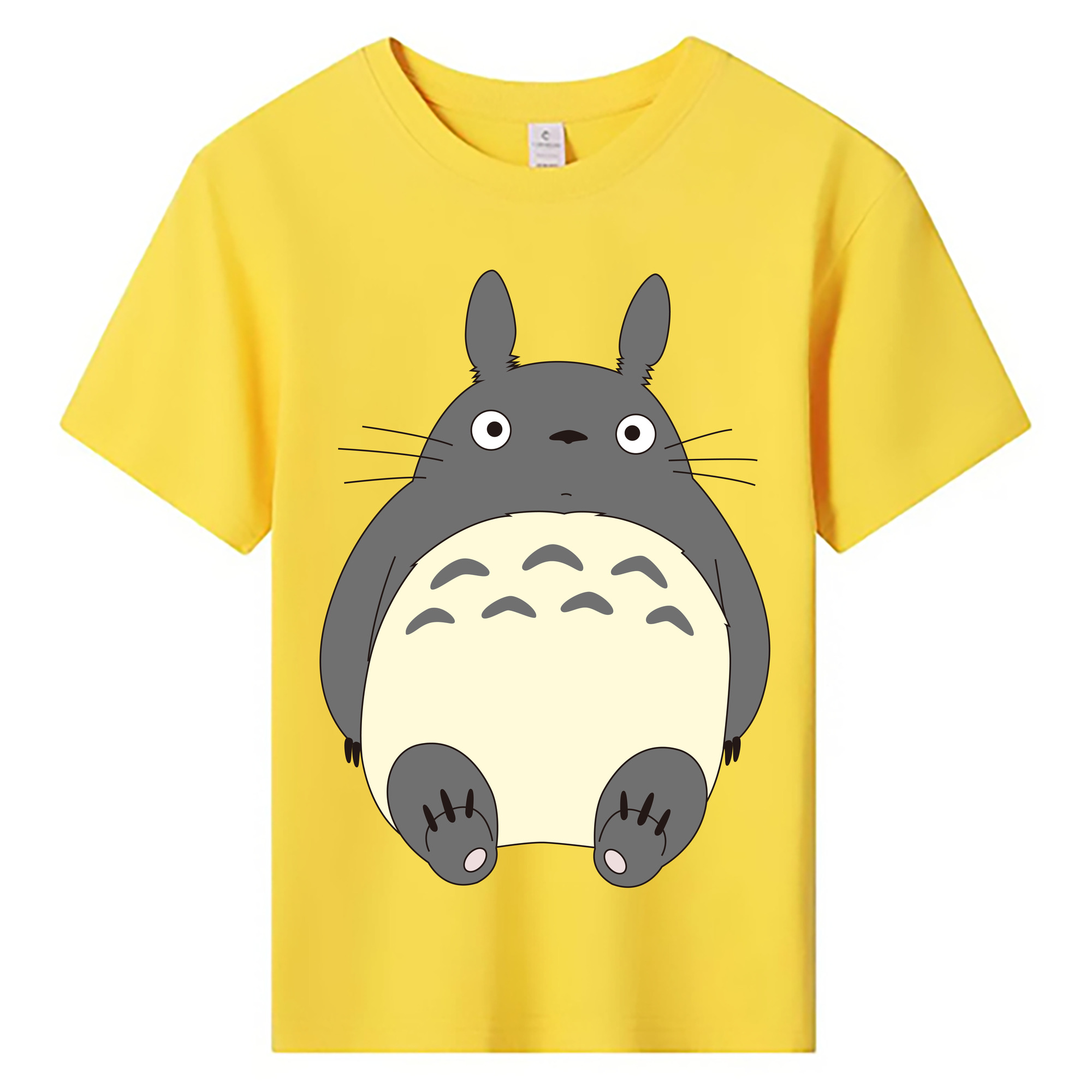 （画像用） となりのトトロ 草壁メイ 草壁サツキ My Neighbor Totoro Satsuki Kusakabe Mei Kusakabe 綿100％キッズTシャツ（フロントプリント）