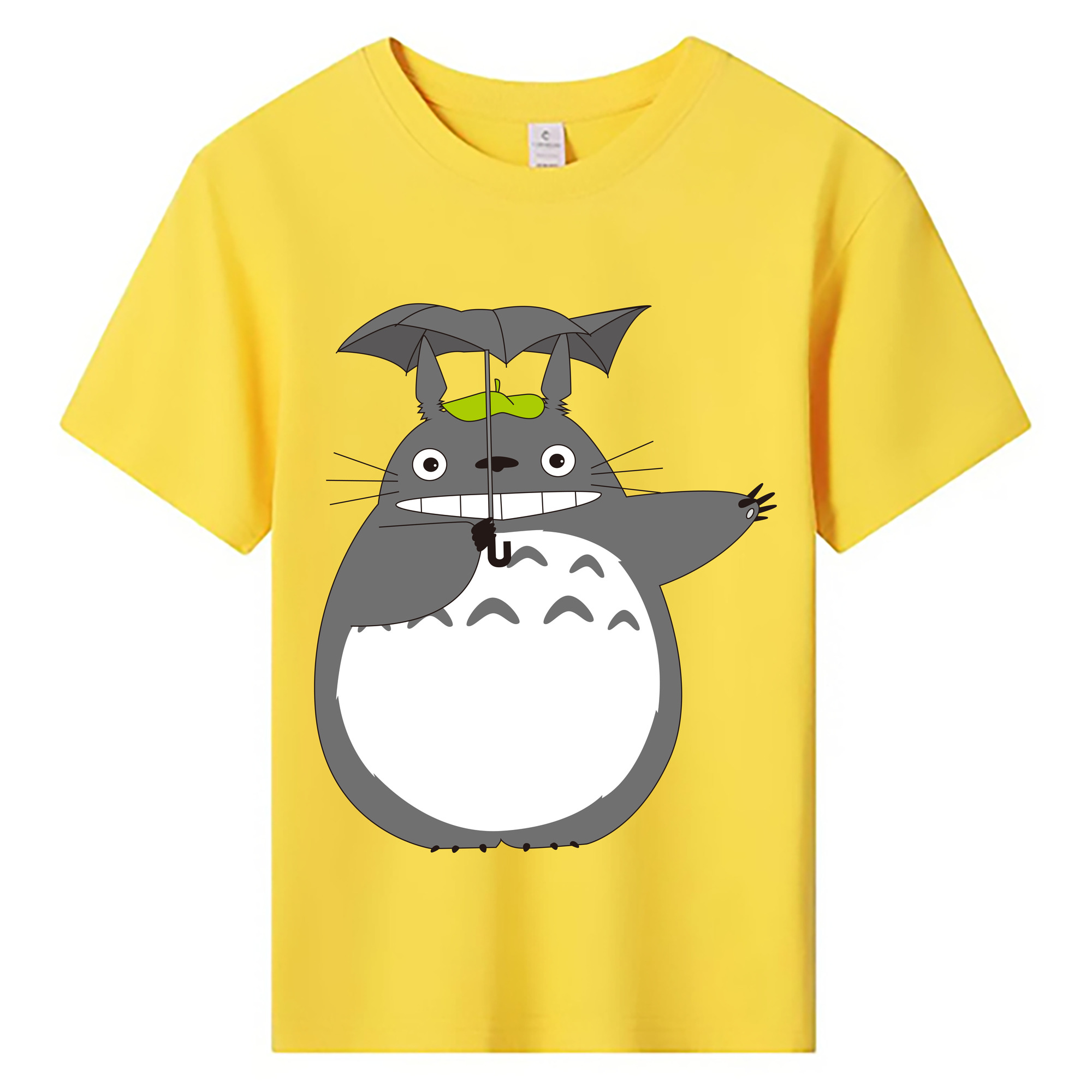 （画像用） となりのトトロ 草壁メイ 草壁サツキ My Neighbor Totoro Satsuki Kusakabe Mei Kusakabe 綿100％キッズTシャツ（フロントプリント）