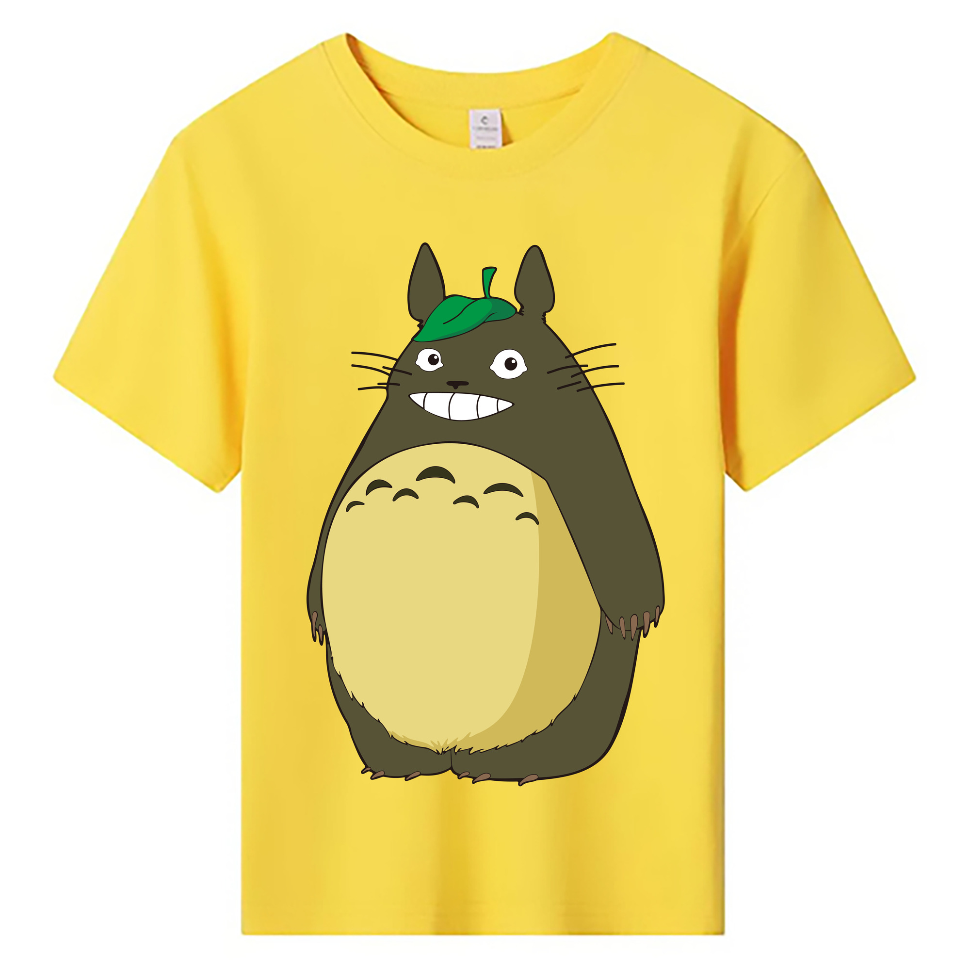 （画像用） となりのトトロ 草壁メイ 草壁サツキ My Neighbor Totoro Satsuki Kusakabe Mei Kusakabe 綿100％キッズTシャツ（フロントプリント）
