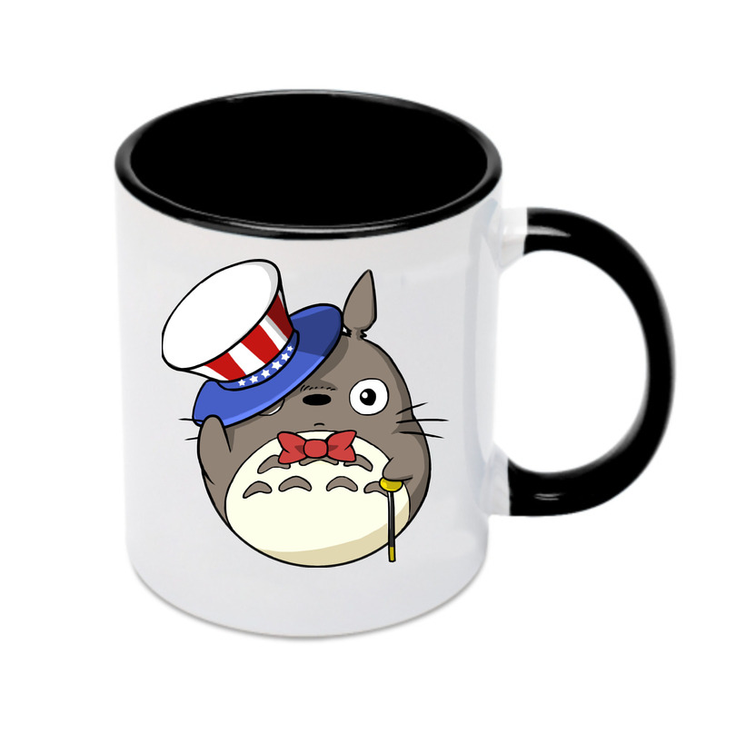 （画像用） となりのトトロ 草壁メイ 草壁サツキ My Neighbor Totoro Satsuki Kusakabe Mei Kusakabe カラーマグカップ