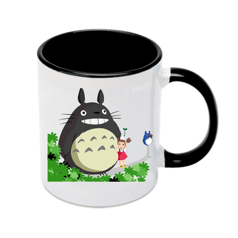（画像用） となりのトトロ 草壁メイ 草壁サツキ My Neighbor Totoro Satsuki Kusakabe Mei Kusakabe カラーマグカップ
