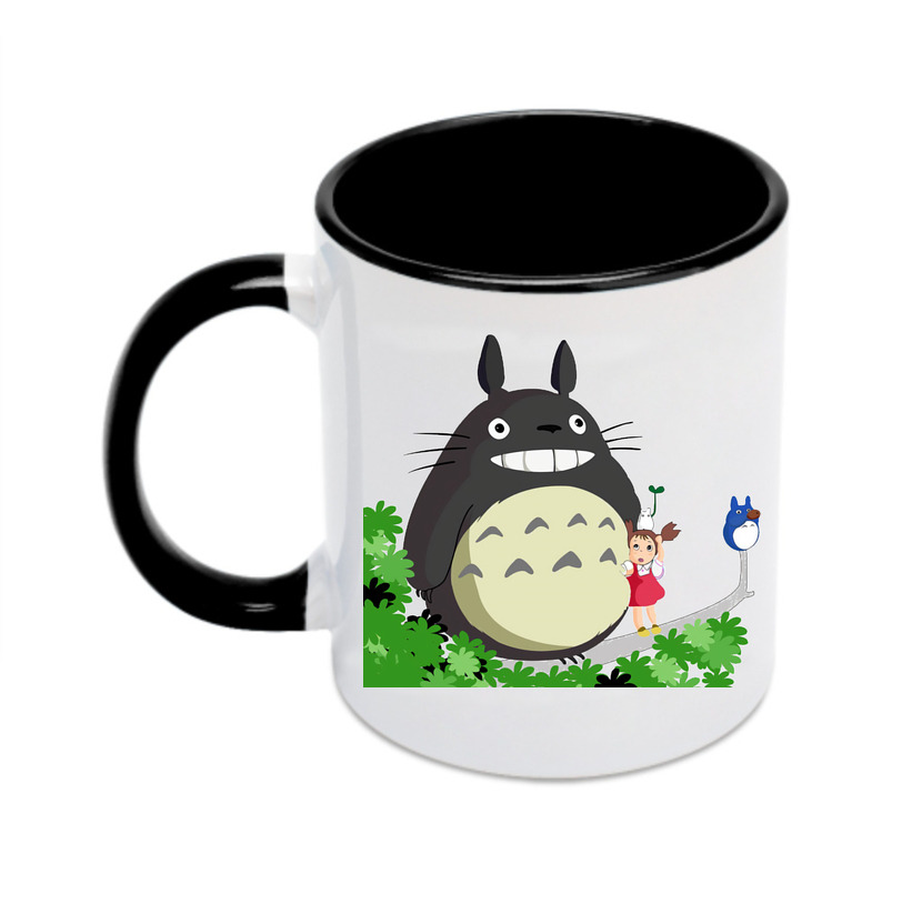 （画像用） となりのトトロ 草壁メイ 草壁サツキ My Neighbor Totoro Satsuki Kusakabe Mei Kusakabe カラーマグカップ