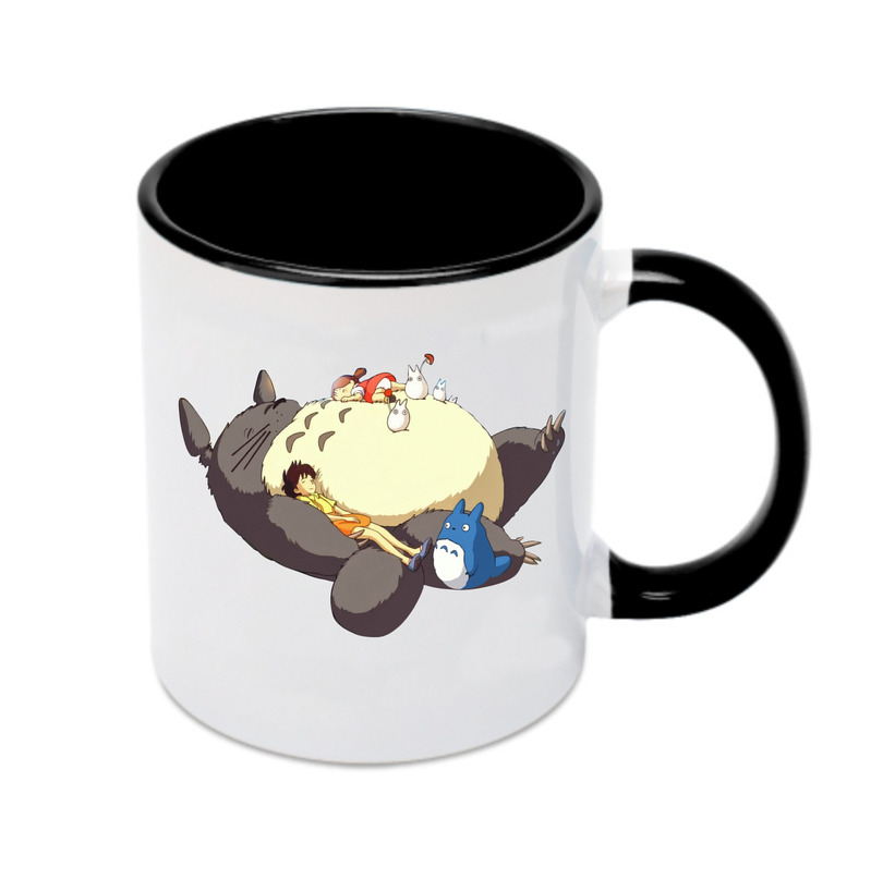 （画像用） となりのトトロ 草壁メイ 草壁サツキ My Neighbor Totoro Satsuki Kusakabe Mei Kusakabe カラーマグカップ