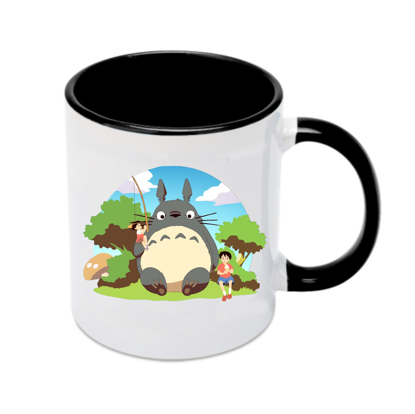 （画像用） となりのトトロ 草壁メイ 草壁サツキ My Neighbor Totoro Satsuki Kusakabe Mei Kusakabe カラーマグカップ