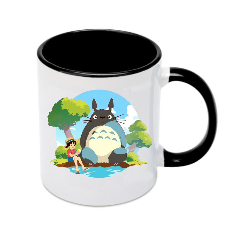 （画像用） となりのトトロ 草壁メイ 草壁サツキ My Neighbor Totoro Satsuki Kusakabe Mei Kusakabe カラーマグカップ