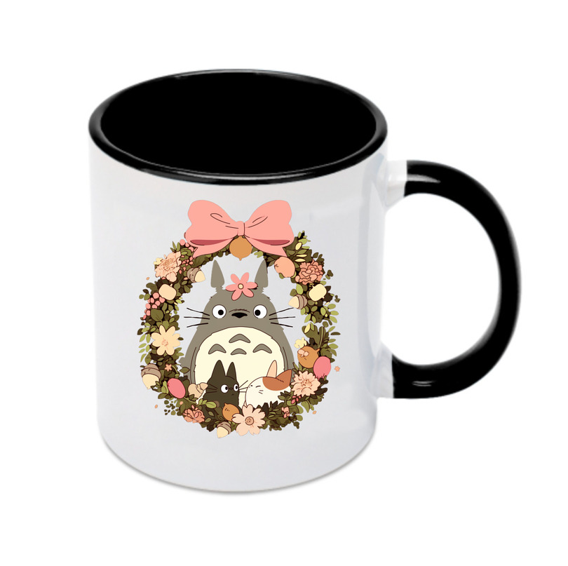 （画像用） となりのトトロ 草壁メイ 草壁サツキ My Neighbor Totoro Satsuki Kusakabe Mei Kusakabe カラーマグカップ