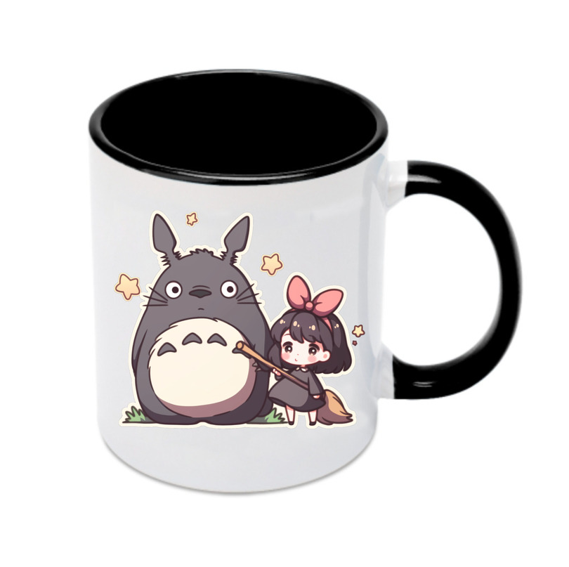 （画像用） となりのトトロ 草壁メイ 草壁サツキ My Neighbor Totoro Satsuki Kusakabe Mei Kusakabe カラーマグカップ
