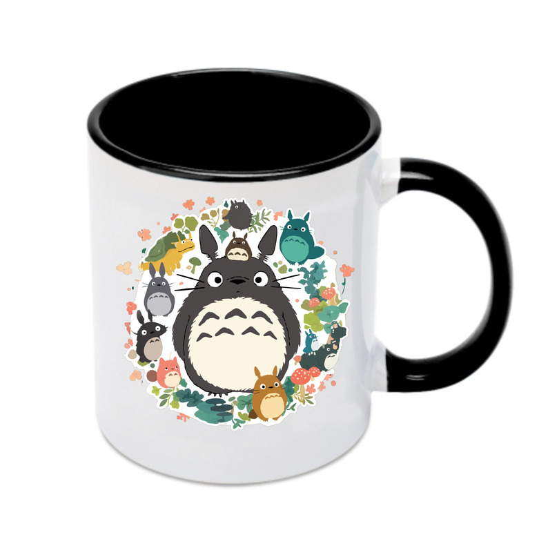 （画像用） となりのトトロ 草壁メイ 草壁サツキ My Neighbor Totoro Satsuki Kusakabe Mei Kusakabe カラーマグカップ