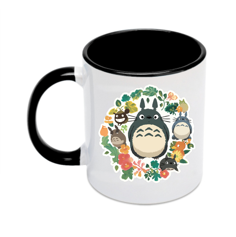 （画像用） となりのトトロ 草壁メイ 草壁サツキ My Neighbor Totoro Satsuki Kusakabe Mei Kusakabe カラーマグカップ