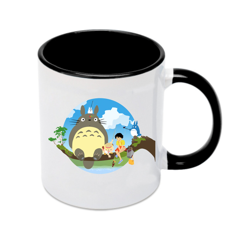 （画像用） となりのトトロ 草壁メイ 草壁サツキ My Neighbor Totoro Satsuki Kusakabe Mei Kusakabe カラーマグカップ