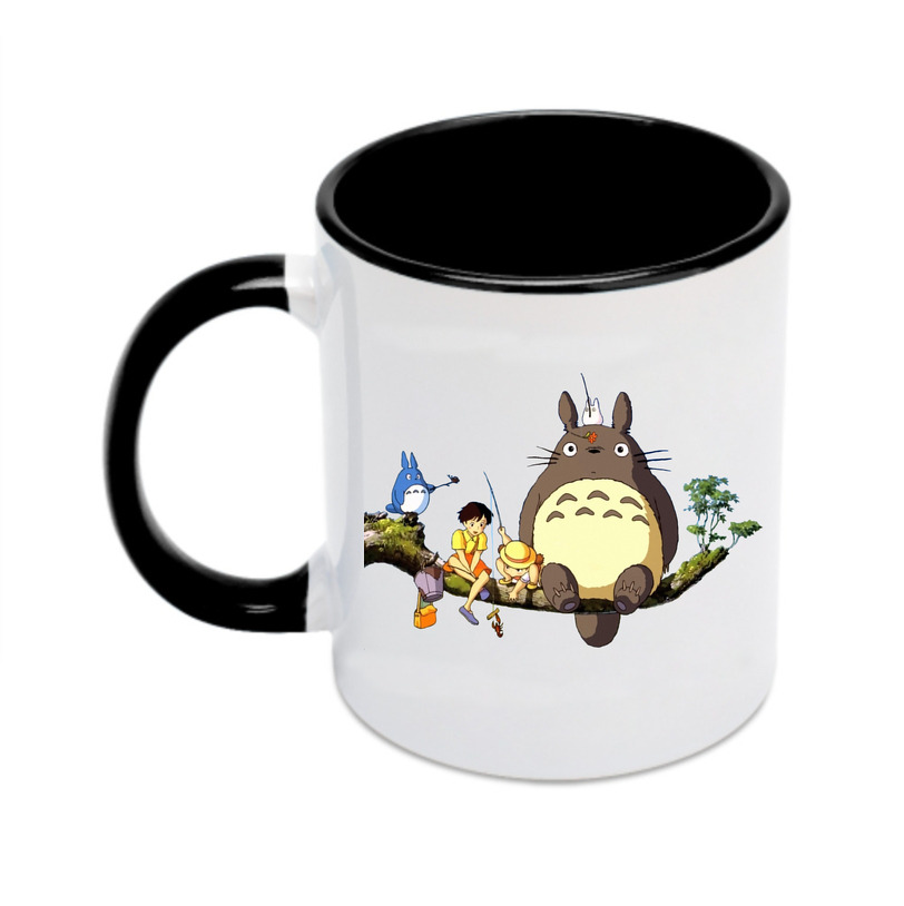 （画像用） となりのトトロ 草壁メイ 草壁サツキ My Neighbor Totoro Satsuki Kusakabe Mei Kusakabe カラーマグカップ