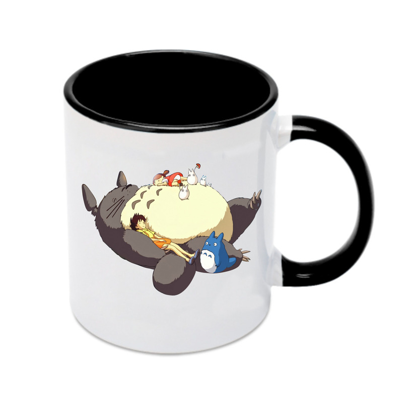 （画像用） となりのトトロ 草壁メイ 草壁サツキ My Neighbor Totoro Satsuki Kusakabe Mei Kusakabe カラーマグカップ