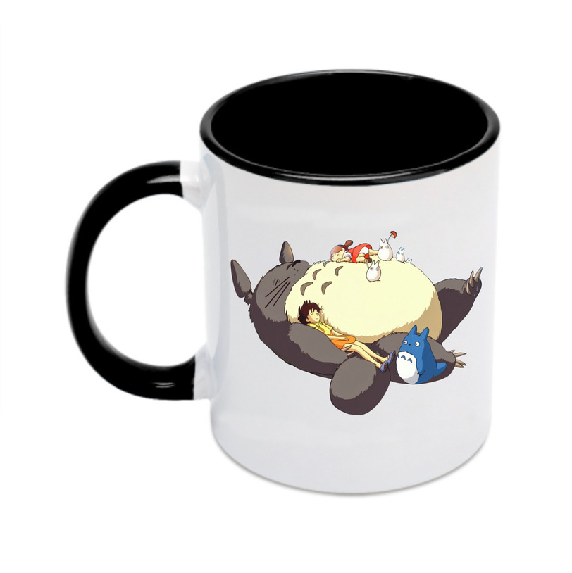 （画像用） となりのトトロ 草壁メイ 草壁サツキ My Neighbor Totoro Satsuki Kusakabe Mei Kusakabe カラーマグカップ