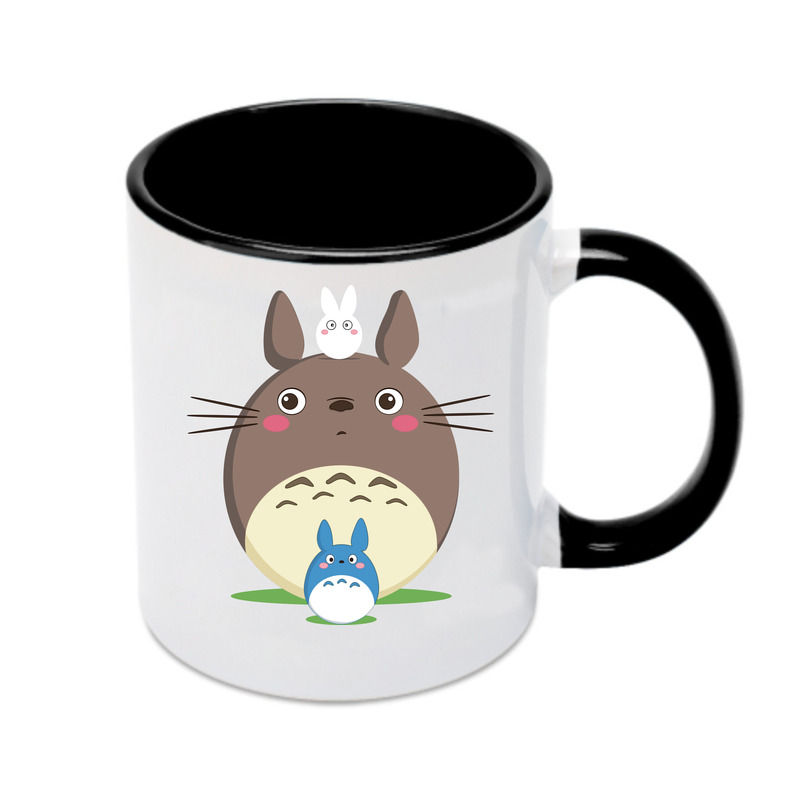 （画像用） となりのトトロ 草壁メイ 草壁サツキ My Neighbor Totoro Satsuki Kusakabe Mei Kusakabe カラーマグカップ