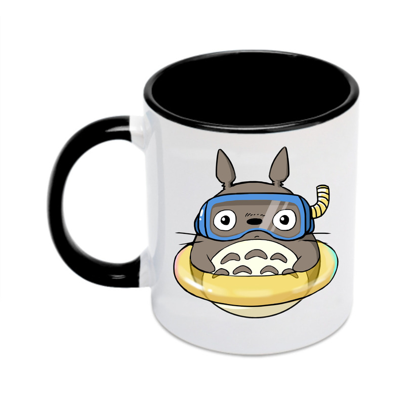 （画像用） となりのトトロ 草壁メイ 草壁サツキ My Neighbor Totoro Satsuki Kusakabe Mei Kusakabe カラーマグカップ