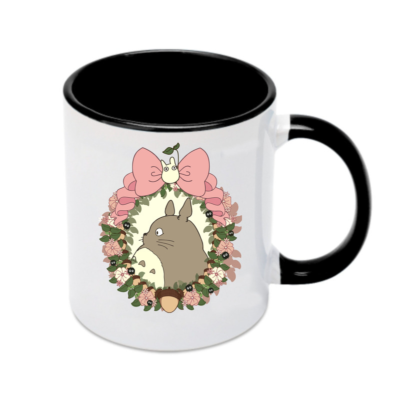 （画像用） となりのトトロ 草壁メイ 草壁サツキ My Neighbor Totoro Satsuki Kusakabe Mei Kusakabe カラーマグカップ
