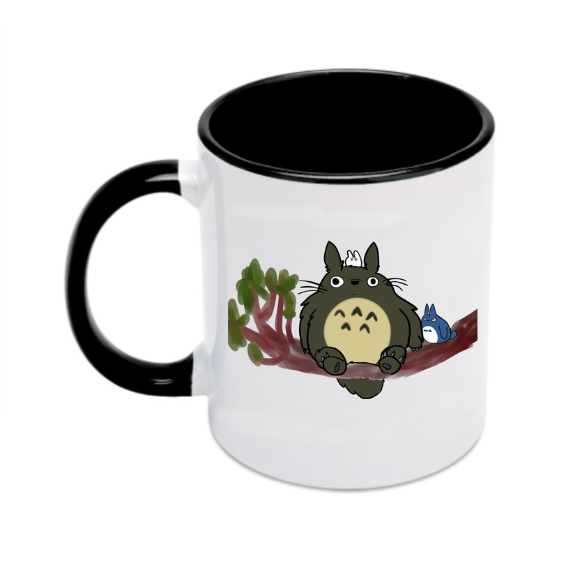 （画像用） となりのトトロ 草壁メイ 草壁サツキ My Neighbor Totoro Satsuki Kusakabe Mei Kusakabe カラーマグカップ