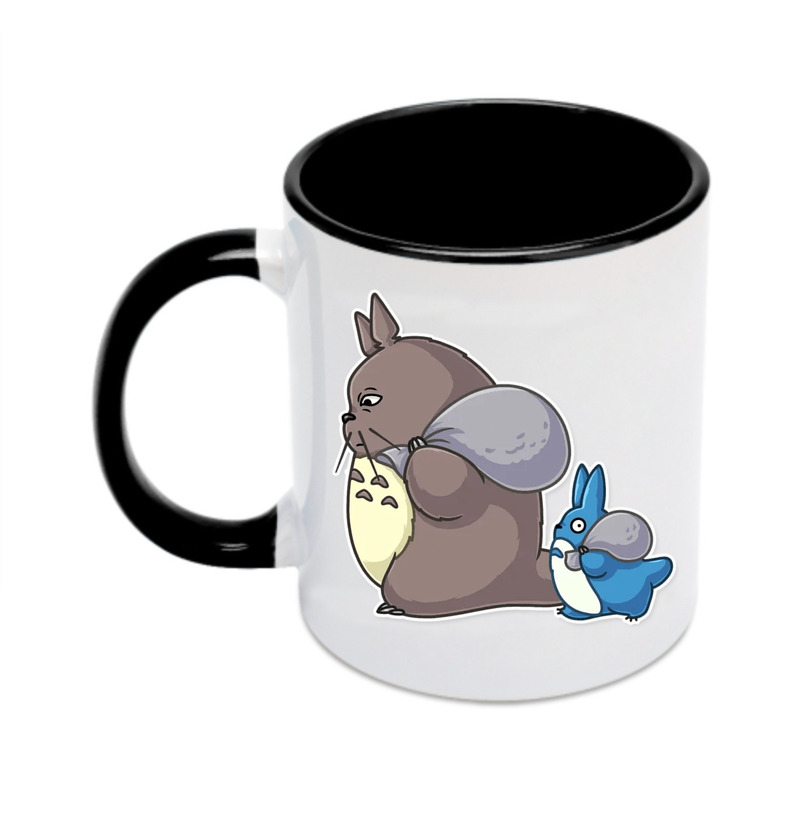（画像用） となりのトトロ 草壁メイ 草壁サツキ My Neighbor Totoro Satsuki Kusakabe Mei Kusakabe カラーマグカップ