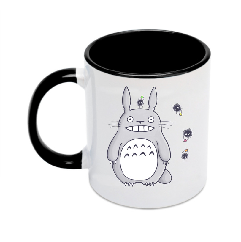 （画像用） となりのトトロ 草壁メイ 草壁サツキ My Neighbor Totoro Satsuki Kusakabe Mei Kusakabe カラーマグカップ