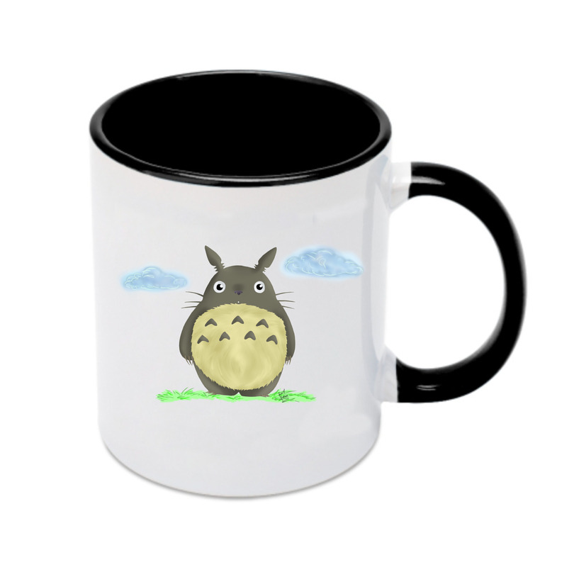 （画像用） となりのトトロ 草壁メイ 草壁サツキ My Neighbor Totoro Satsuki Kusakabe Mei Kusakabe カラーマグカップ