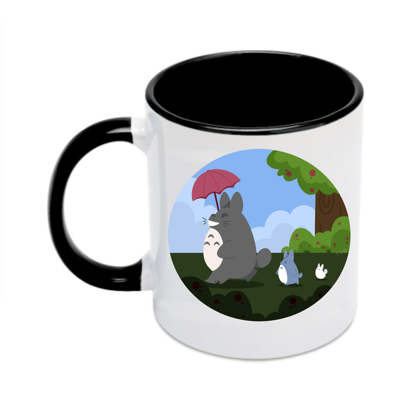 （画像用） となりのトトロ 草壁メイ 草壁サツキ My Neighbor Totoro Satsuki Kusakabe Mei Kusakabe カラーマグカップ