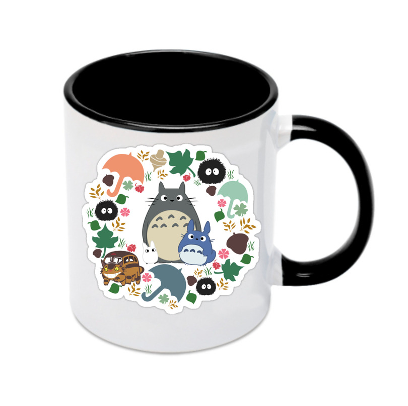 （画像用） となりのトトロ 草壁メイ 草壁サツキ My Neighbor Totoro Satsuki Kusakabe Mei Kusakabe カラーマグカップ