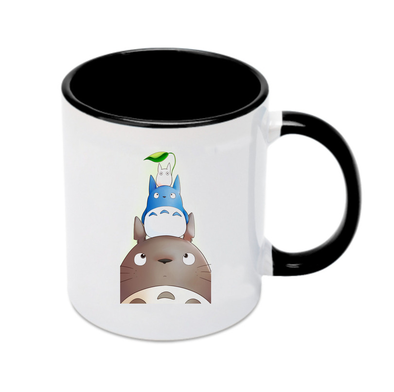 （画像用） となりのトトロ 草壁メイ 草壁サツキ My Neighbor Totoro Satsuki Kusakabe Mei Kusakabe カラーマグカップ