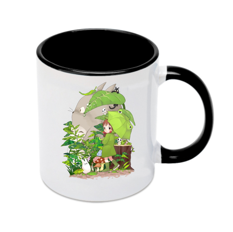 （画像用） となりのトトロ 草壁メイ 草壁サツキ My Neighbor Totoro Satsuki Kusakabe Mei Kusakabe カラーマグカップ
