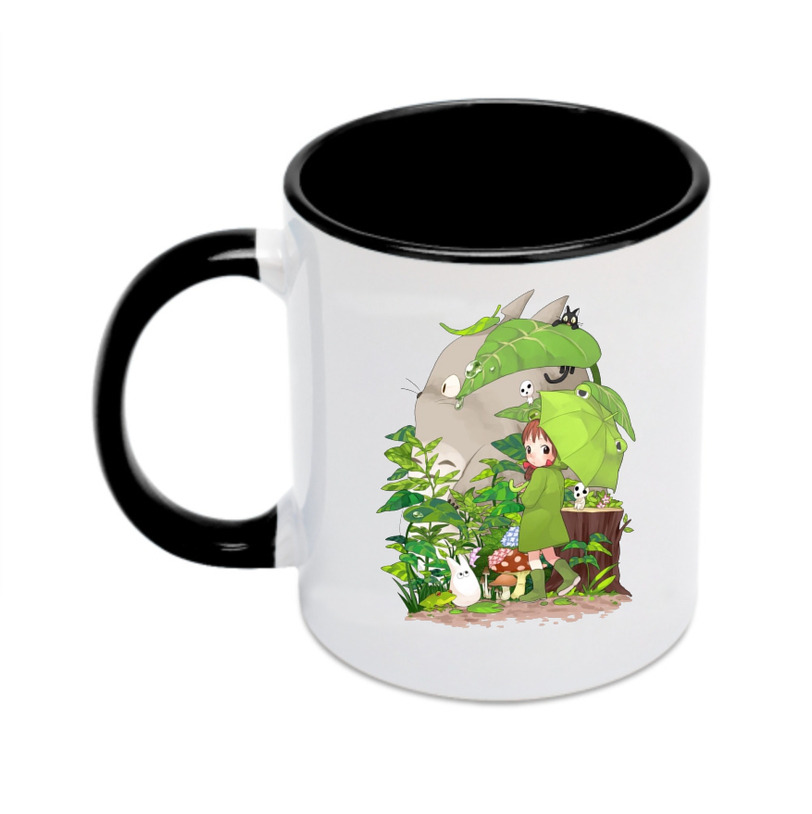 （画像用） となりのトトロ 草壁メイ 草壁サツキ My Neighbor Totoro Satsuki Kusakabe Mei Kusakabe カラーマグカップ