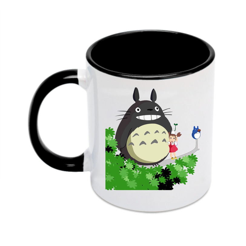（画像用） となりのトトロ 草壁メイ 草壁サツキ My Neighbor Totoro Satsuki Kusakabe Mei Kusakabe カラーマグカップ