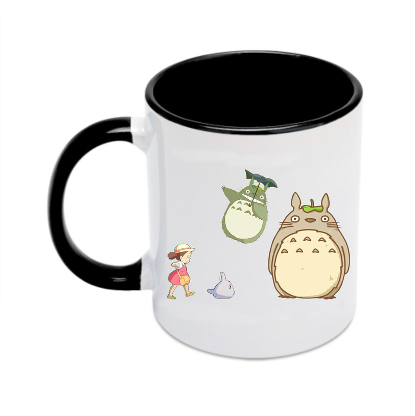 （画像用） となりのトトロ 草壁メイ 草壁サツキ My Neighbor Totoro Satsuki Kusakabe Mei Kusakabe カラーマグカップ