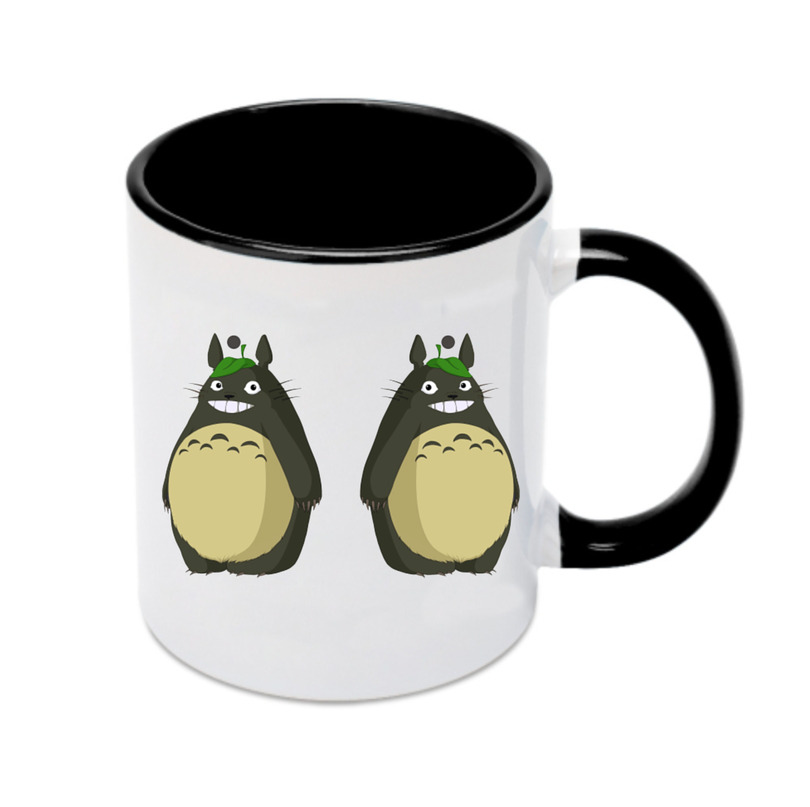 （画像用） となりのトトロ 草壁メイ 草壁サツキ My Neighbor Totoro Satsuki Kusakabe Mei Kusakabe カラーマグカップ