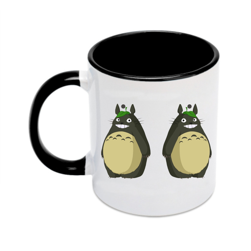（画像用） となりのトトロ 草壁メイ 草壁サツキ My Neighbor Totoro Satsuki Kusakabe Mei Kusakabe カラーマグカップ