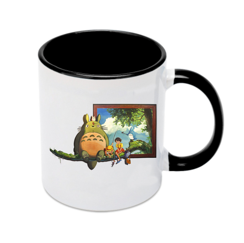 （画像用） となりのトトロ 草壁メイ 草壁サツキ My Neighbor Totoro Satsuki Kusakabe Mei Kusakabe カラーマグカップ