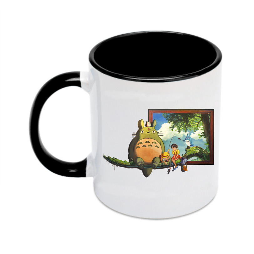（画像用） となりのトトロ 草壁メイ 草壁サツキ My Neighbor Totoro Satsuki Kusakabe Mei Kusakabe カラーマグカップ