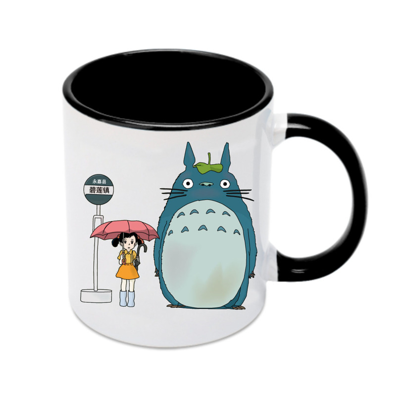 （画像用） となりのトトロ 草壁メイ 草壁サツキ My Neighbor Totoro Satsuki Kusakabe Mei Kusakabe カラーマグカップ
