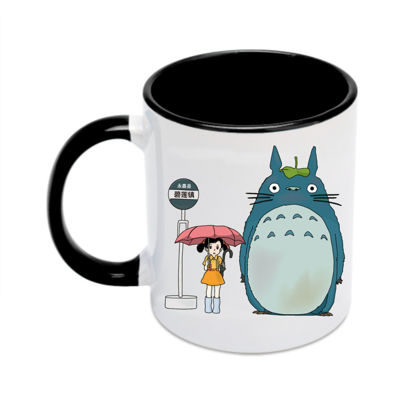 （画像用） となりのトトロ 草壁メイ 草壁サツキ My Neighbor Totoro Satsuki Kusakabe Mei Kusakabe カラーマグカップ
