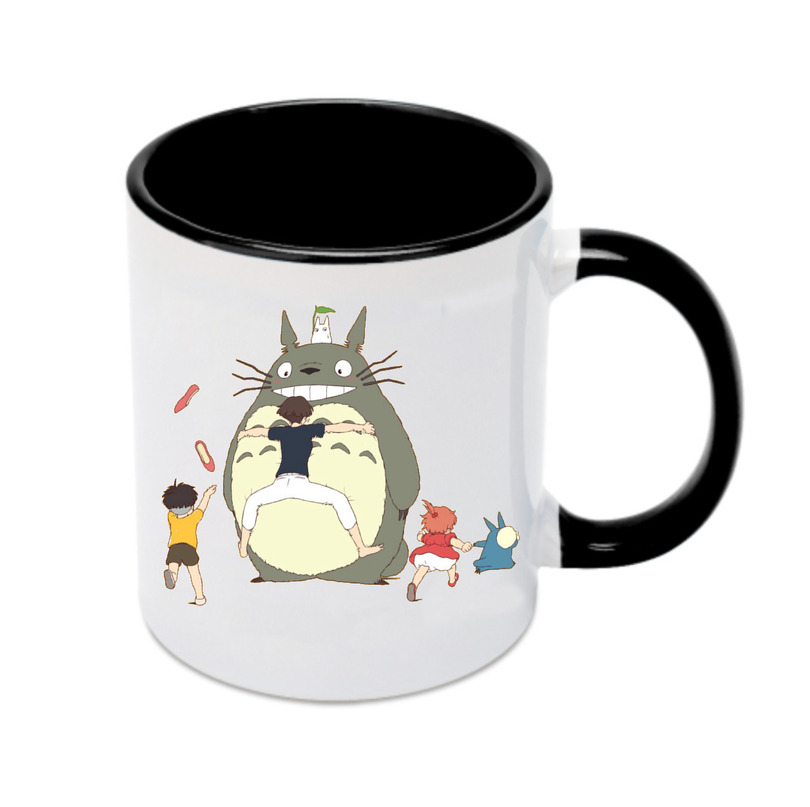 （画像用） となりのトトロ 草壁メイ 草壁サツキ My Neighbor Totoro Satsuki Kusakabe Mei Kusakabe カラーマグカップ