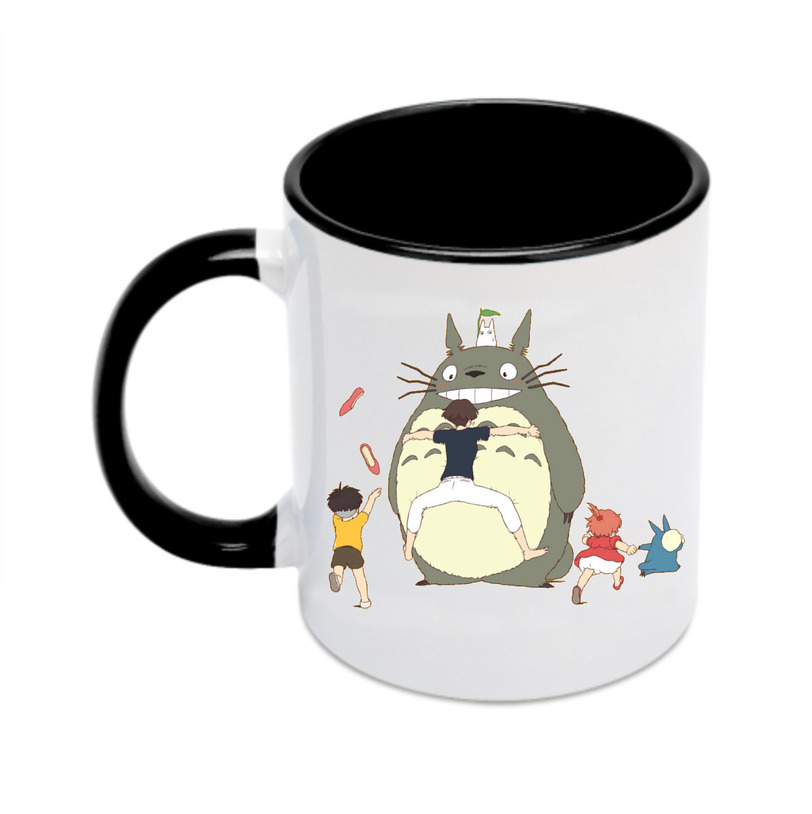 （画像用） となりのトトロ 草壁メイ 草壁サツキ My Neighbor Totoro Satsuki Kusakabe Mei Kusakabe カラーマグカップ
