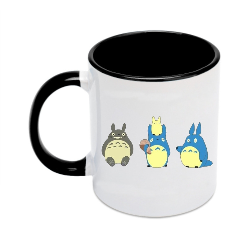 （画像用） となりのトトロ 草壁メイ 草壁サツキ My Neighbor Totoro Satsuki Kusakabe Mei Kusakabe カラーマグカップ