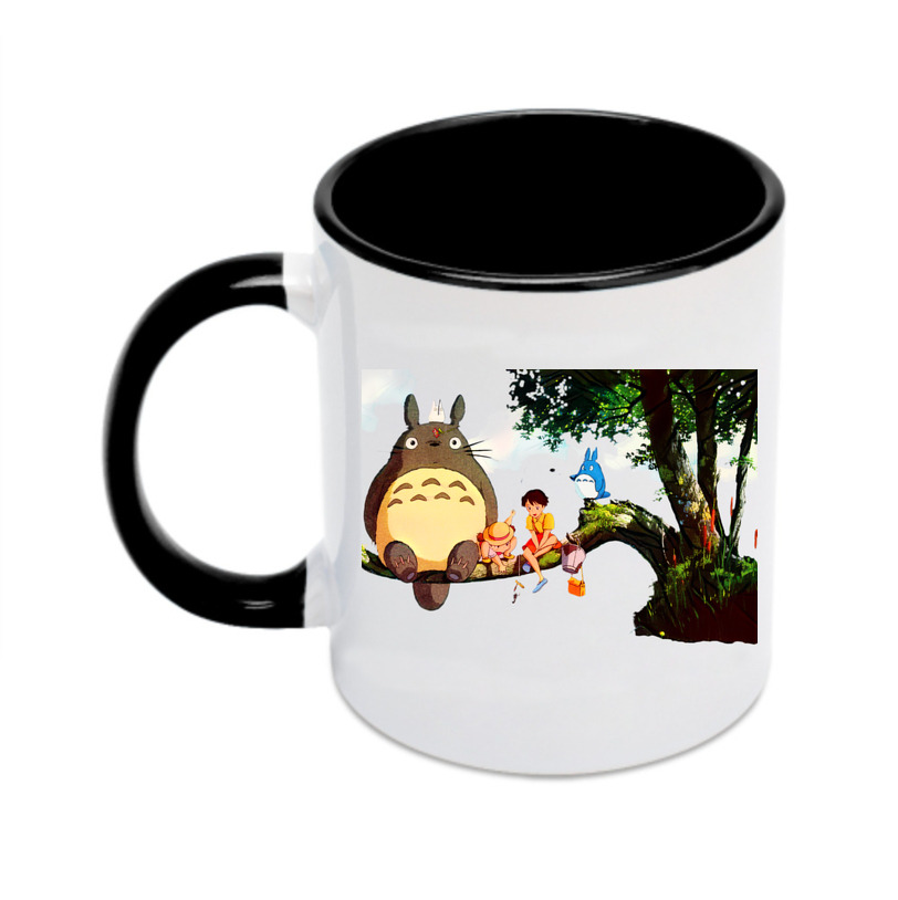 （画像用） となりのトトロ 草壁メイ 草壁サツキ My Neighbor Totoro Satsuki Kusakabe Mei Kusakabe カラーマグカップ
