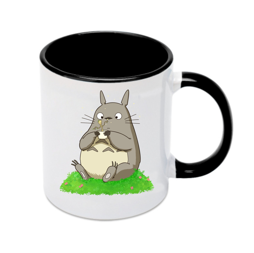 （画像用） となりのトトロ 草壁メイ 草壁サツキ My Neighbor Totoro Satsuki Kusakabe Mei Kusakabe カラーマグカップ