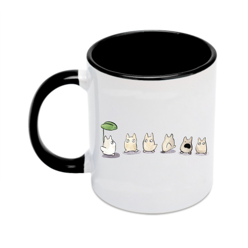 （画像用） となりのトトロ 草壁メイ 草壁サツキ My Neighbor Totoro Satsuki Kusakabe Mei Kusakabe カラーマグカップ