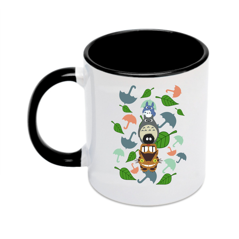 （画像用） となりのトトロ 草壁メイ 草壁サツキ My Neighbor Totoro Satsuki Kusakabe Mei Kusakabe カラーマグカップ
