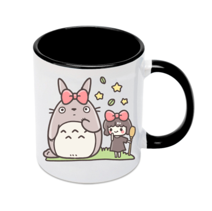 （画像用） となりのトトロ 草壁メイ 草壁サツキ My Neighbor Totoro Satsuki Kusakabe Mei Kusakabe カラーマグカップ