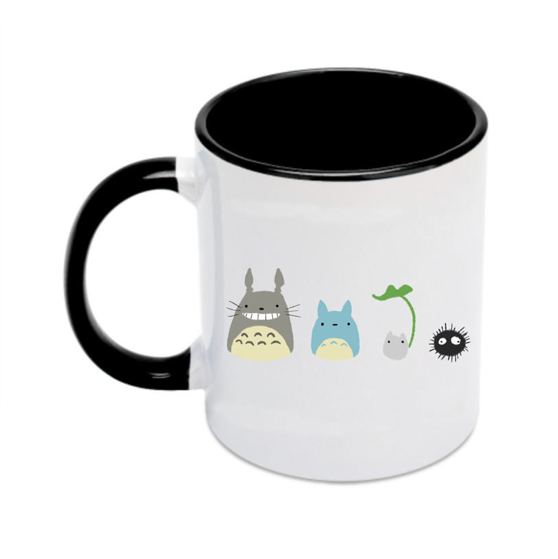 （画像用） となりのトトロ 草壁メイ 草壁サツキ My Neighbor Totoro Satsuki Kusakabe Mei Kusakabe カラーマグカップ
