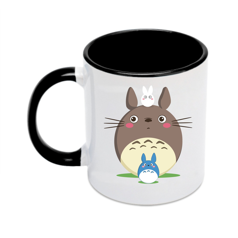 （画像用） となりのトトロ 草壁メイ 草壁サツキ My Neighbor Totoro Satsuki Kusakabe Mei Kusakabe カラーマグカップ